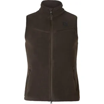 Dámská vesta HÄRKILA - Aspire fleece vesta dámská Shadow brown Hnědá XL