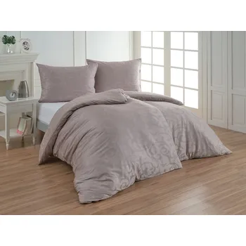 Povlečení Matějovský Lolita tabacco Damašek 1x 140/200, 1x 70/90