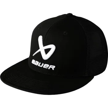 Kšiltovka Pánská kšiltovka Bauer Flannel Snapback Black
