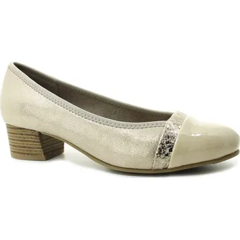 Dámské lodičky JANA 8-22366-20 gold met str, dámské lodičky vel.39