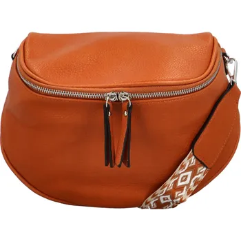 Kabelka Dámská ledvinka hnědá - Coveri Bellis hnědá