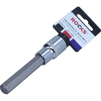 Gola hlavice Rooks Nástrčná hlavice, šestihran HEX 12mm, 100mm OK-01.2802