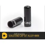 capgo OL utěsněná koncovka pro 4mm řadící bovden, černá, hliník, 50ks