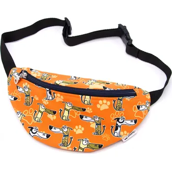 Outdoorové zavazadlo Pískací Potvůrky Ledvinka - whippet Barva: oranžová