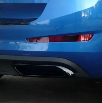 Koncovka výfuku Dummy - koncovky výfuku, černý lesklý "klavírlak" - Škoda Scala (Dummy - koncovky výfuku, ABS - černý lesklý "klavírlak")