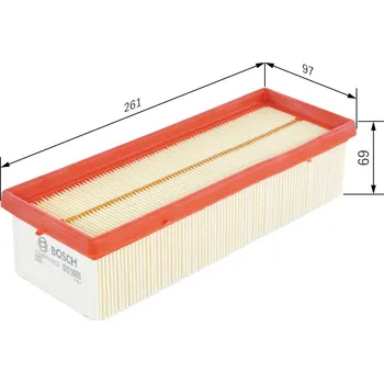 Filtr do auta Vzduchový filtr BOSCH F 026 400 323