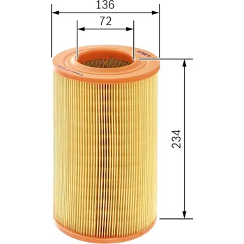 Vzduchový filtr Vzduchový filtr BOSCH 1 457 433 154