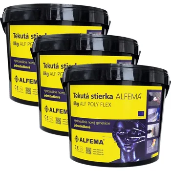 ALF POLY FLEX Krystalická hydroizolační stěrka 24kg proti tlakové a spodní vodě (cementová hydroizolace)