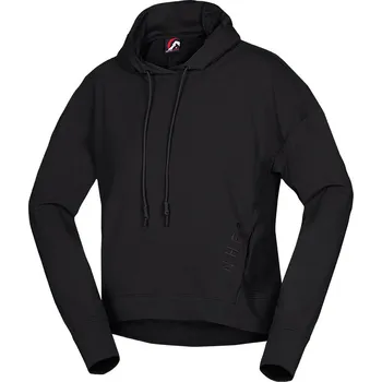 Dámská mikina Northfinder Dámská městská oversize mikina s kapucí GWEN, černá,