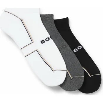 Hugo Boss 3 PACK - pánské ponožky BOSS 50543481-960 43-46 + 2 měsíce na vrácení zboží