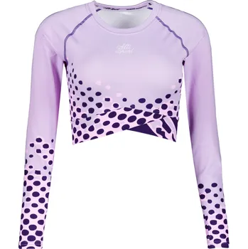 Dámský funkční crop top premium ALTISPORT VOJ/ALW109TR04 LILA XXL