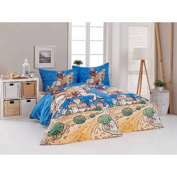 Bytový textil Matějovský Popelák Bavlna deluxe digitál 1x 140/200, 1x 70/90