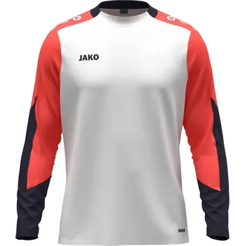 Pánské tričko Triko s dlouhým rukávem JAKO DYNAMIC korálovo bílé Velikost: 3XL