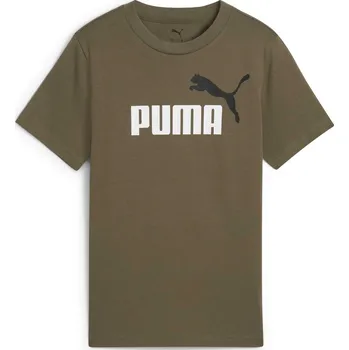 Pánské oblečení Pánské triko PUMA ESS NO. 1 LOGO HEATHER TEE (S) 682551-75 ZELENÁ M
