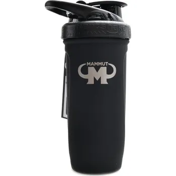 Shaker Mammut nutrition Stainless steel shaker Reforce design mammut nutrition černý mat