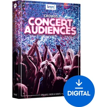 Hudební software BOOM Library Crowds Concert Audiences (Digitální produkt)