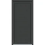 Solid Elements Vedlejší vchodové dveře Premium Simple, 90 P, rozměr vč. zárubně: 980 × 1980 mm, plast, pravé, antracit, plné W1DRBCZTK2.0032