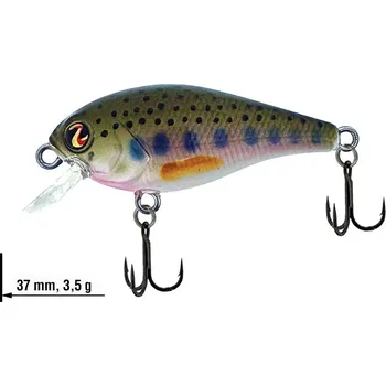 Umělá nástraha Wobler Biggie 37 SD River2Sea - Color: 47 - Baby Trout
