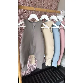 Fusak Spací pytel BAVLNA s nohavicemi 09-36m. Růžový