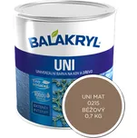 Balakryl UNI MAT Barva: 0215 béžová, Hmotnost: 0,7kg