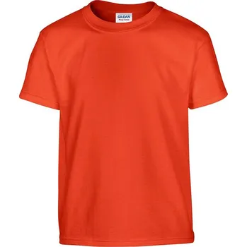 Chlapecké tričko Gildan Dětské tričko Gildan Heavy Cotton Youth Oranžová XL