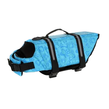 Obleček pro psa Surtep Animals Plovací reflexní vesta pro psa Bone Barva: Modrá, Velikost: XL