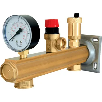 Instalatérský materiál Novaservis Bezpečnostní skupina - topení 2,5baru GBM25