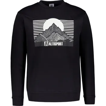 Pánská mikina Pánská mikina ALTISPORT ALM188406 ČERNÁ XL
