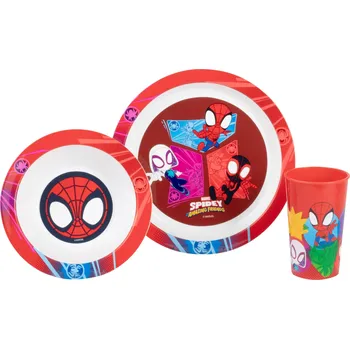 Sada nádobí Sada dětského nádobí, 3dílná (Spidey)