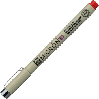 Sakura Pigma Micron Technické pero Red 0,25 mm 1 ks