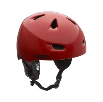 Bern Chico cordova gloss red Červená; M (55.5-57 cm) přilba + DÁREK DLE VÝBĚRU!