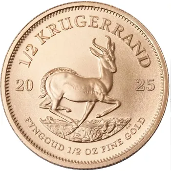 Zlatá mince Krugerrand 1/2 Oz 2025