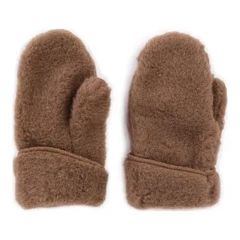 Rukavice Vlnka Palčáky s velbloudí a ovčí vlnou hnědá velikost palčáky Pánské