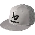 Pánská kšiltovka Bauer Core Flat Brim Snapback Grey