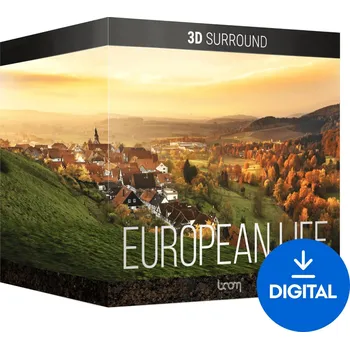 Hudební software BOOM Library European Life Stereo Amp Surround (Digitální produkt)