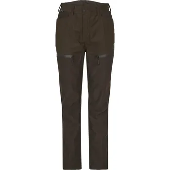 Dámské kalhoty HÄRKILA - Aspire HWS kalhoty dámské Hunting green-Shadow brown Zelená|Hnědá 42