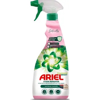 Odstraňovač skvrn Ariel Delicately Odstraňovač skvrn pro bílé i barevné prádlo ve spreji 750ml