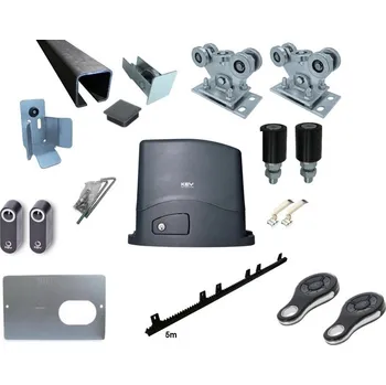 Sada pro posuvnou samonosnou bránu do šíře 4,5m - 400kg - C70Zn - TU4324KSD