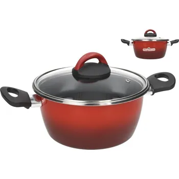 Hrnec GERIMPORT S.L. GERIMPORT hrnec s poklicí d20 (2,9l) Rosso