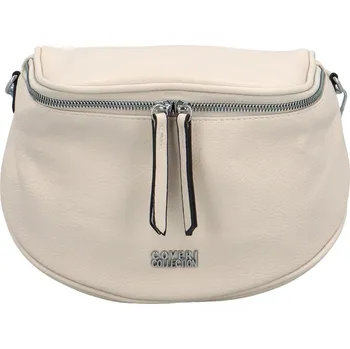 Kabelka Trendy dámská koženková kabelko-ledvinka Sellest, béžová