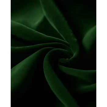 Tkanina flock, zelený, role