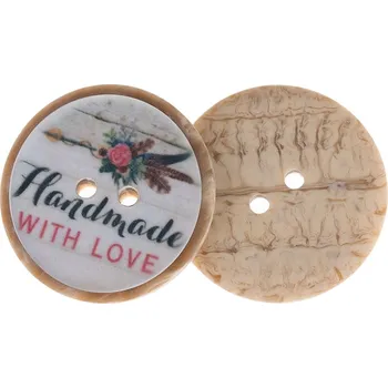 Knoflík Bellatex Knoflík - sada 3 ks Fialová,Zelená,Smetanová,Hnědá,Růžová