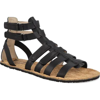 Dámské sandále Barefoot dámské sandály Koel - Aurelia Napa Black černé Velikost: 37