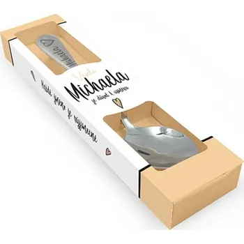 Příbor Nekupto Lžička se jménem pastel - Michaela