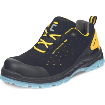 Pracovní obuv HALWILL PRO MF ESD S1PS SR polobotka - čern/žlutá - 39
