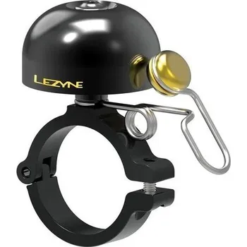 Zvonek na kolo Lezyne zvonek CLASSIC BRASS BELL - HM (Black)