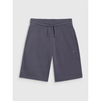 Chlapecké kraťasy 4F Chlapecké teplákové Kraťasy - šedé, velikost 164 (13-14 let)