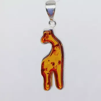 Přívěsek Přívěsek Jantarová žirafa Tibuk (přívěsek)