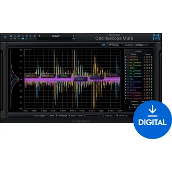 Hudební software Blue Cat Audio OsciloscopeMulti (Digitální produkt)