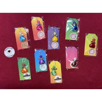 HandMade by NiJa + VeJa Dárková karta - barevná karta srdcový andílek